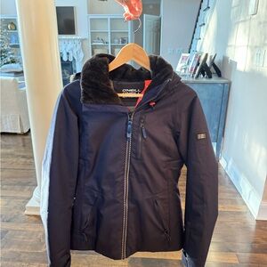 O'Neill Navy Hooded Jacket